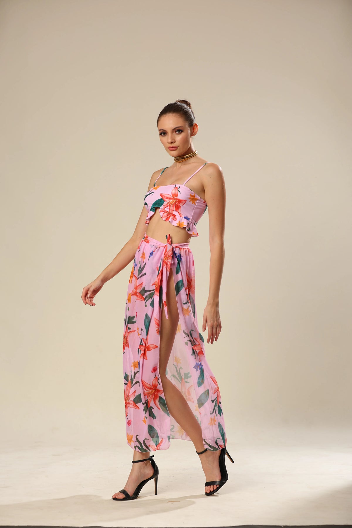 Roseate Floral Bikini Set