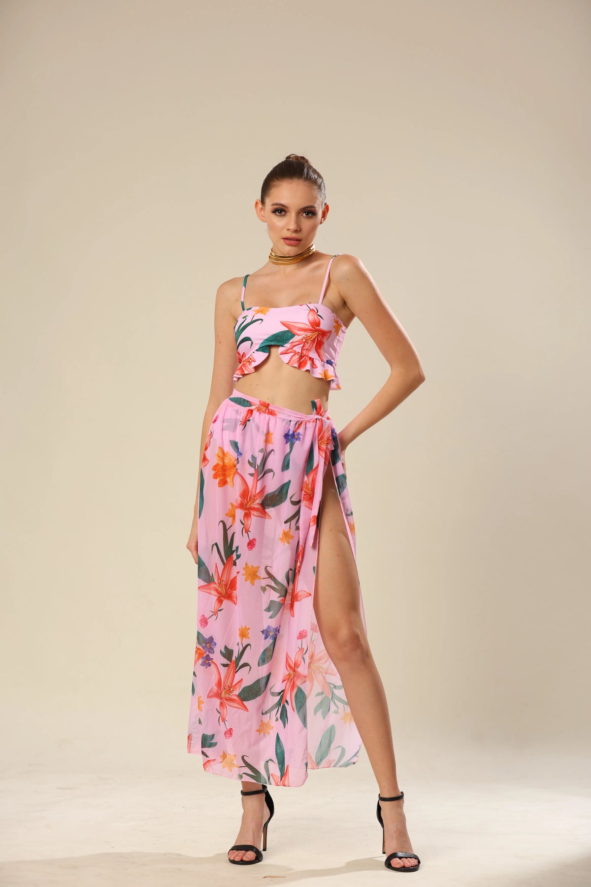 Roseate Floral Bikini Set