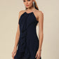 Ruffle Radiance Shoulder Affair Dress