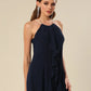 Ruffle Radiance Shoulder Affair Dress