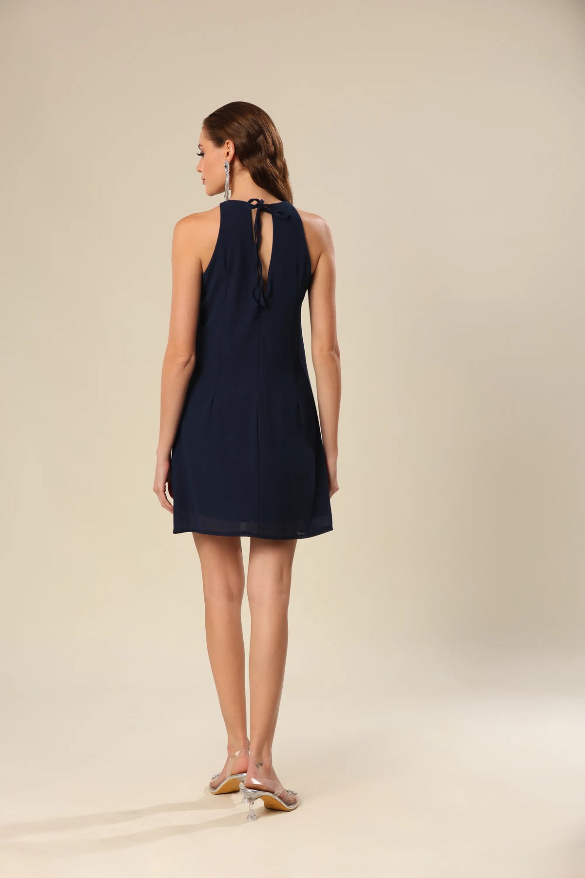 Ruffle Radiance Shoulder Affair Dress