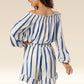 Sailors Delight Blue Stripe Romper