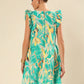 Sassy Sleeve Soiree Dress