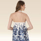 Satin Blossom Chic Top