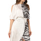 Satin Safari Fusion Dress