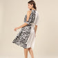Satin Safari Fusion Dress