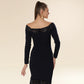 Sculpted Lace Silhouette Dress
