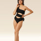 Seductive Silhouette Cut Out Charm Swim Wear