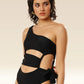 Seductive Silhouette Cut Out Charm Swim Wear