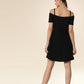 Shoulder-Bare Charm Dress