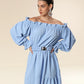 Skyline Ruffle Glamour Dress