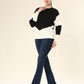 Sleek Noir Duo Pullover Bliss