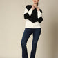 Sleek Noir Duo Pullover Bliss