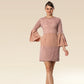 Soft Elegance With Lace Trims Dress