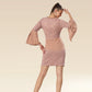 Soft Elegance With Lace Trims Dress
