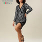 Sophisticated Contrast Dress
