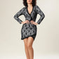 Sophisticated Contrast Dress