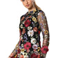 Spring Autumn Floral Dress