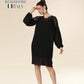 Stylishly Pleated Charming Lace Touch Dress