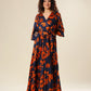 Tangerine Tango Pleat Dress