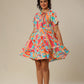 Tassel Tango Multicolor Glam Dress