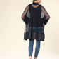 Transparent Tunic With Faux Leather