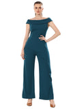 Turquoise Tranquility Bateau Chic Set Top & Pants Set