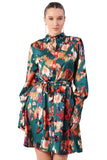 Turquoise Glow, Effortless Flow Dress