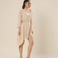 Urban Glow Semi-Transparent Elegant Tunic