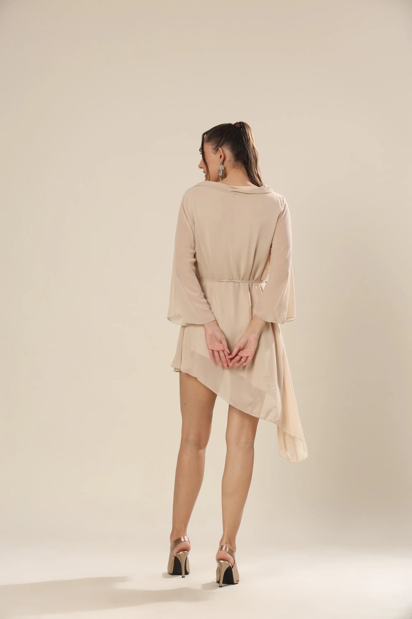 Urban Glow Semi-Transparent Elegant Tunic