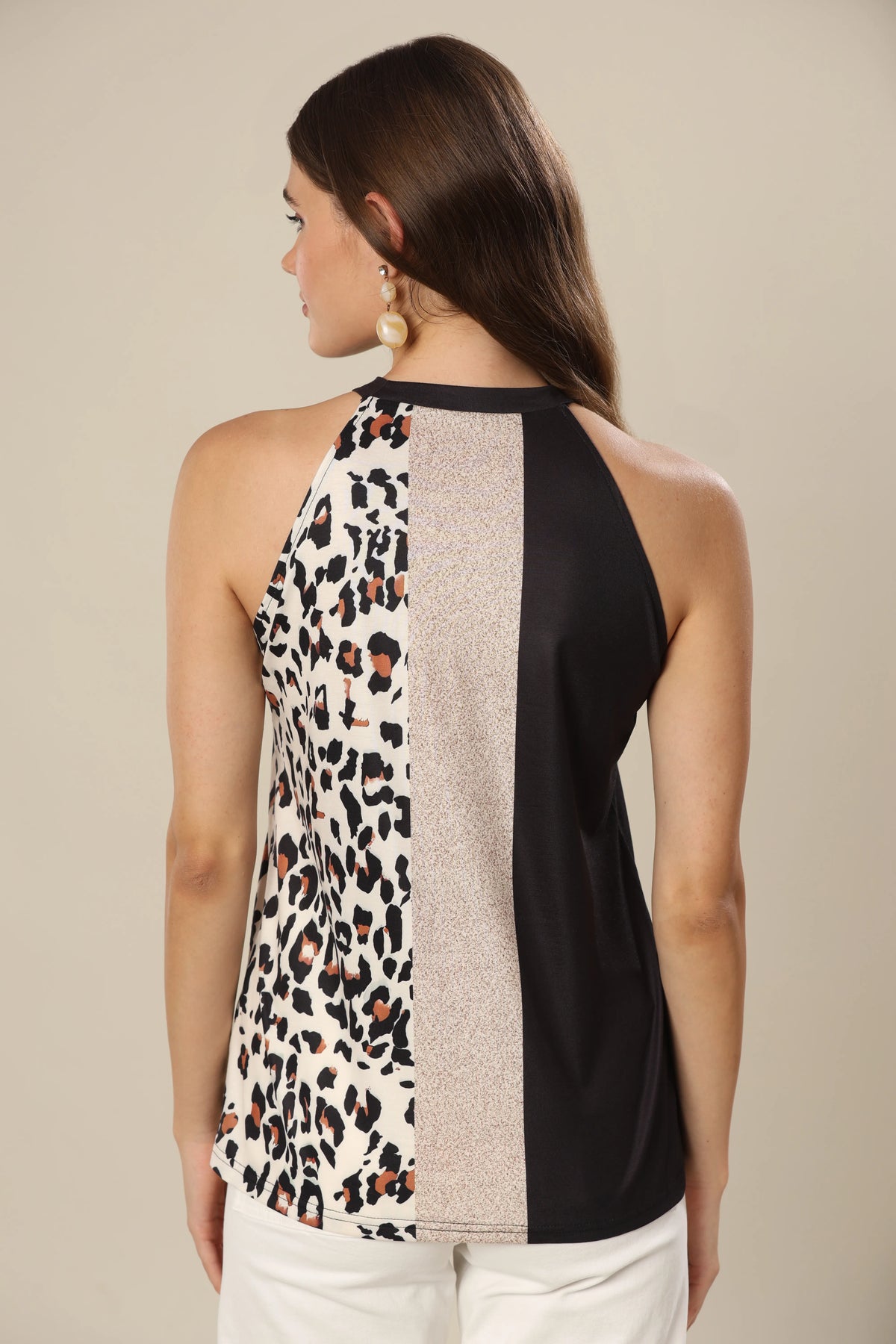 Urban Safari Color Block Delight Top