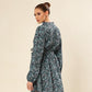Vibrant Vogue Belted Dress