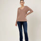 Warm Walnut Knit Bliss Top