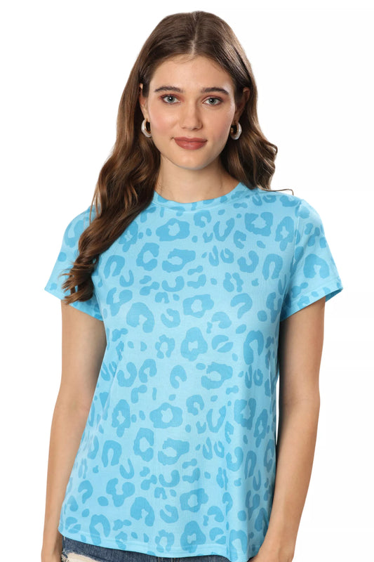Aqua Panther Top