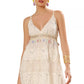 Beach Bloom Thin Strap Embroidery Dress