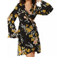 Black Petal Fusion Dress