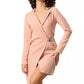 Blush Blossom Buckle Beauty Dress