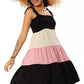 Charcoal Haze Color Block Dress