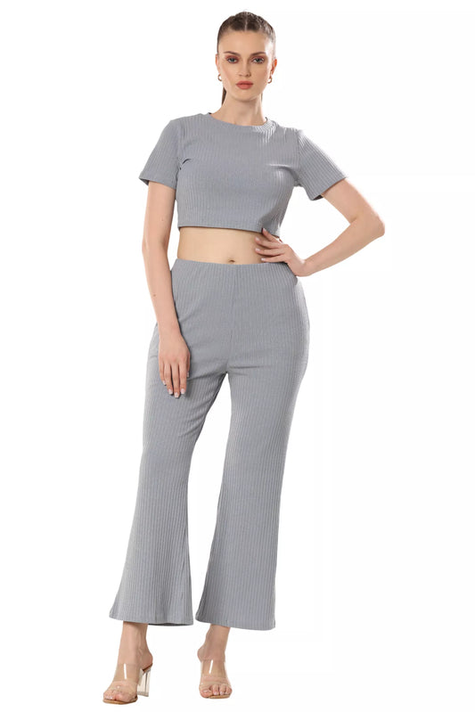 Gray Skyline Night Wear Chic