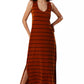 Mocha Magic Striped Dress
