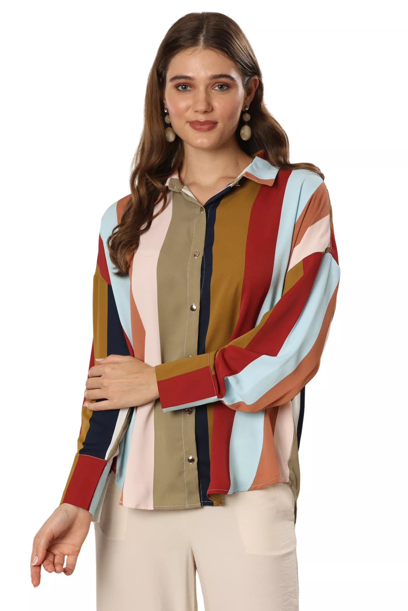 Multi Colored Stripe Bliss Shirt
