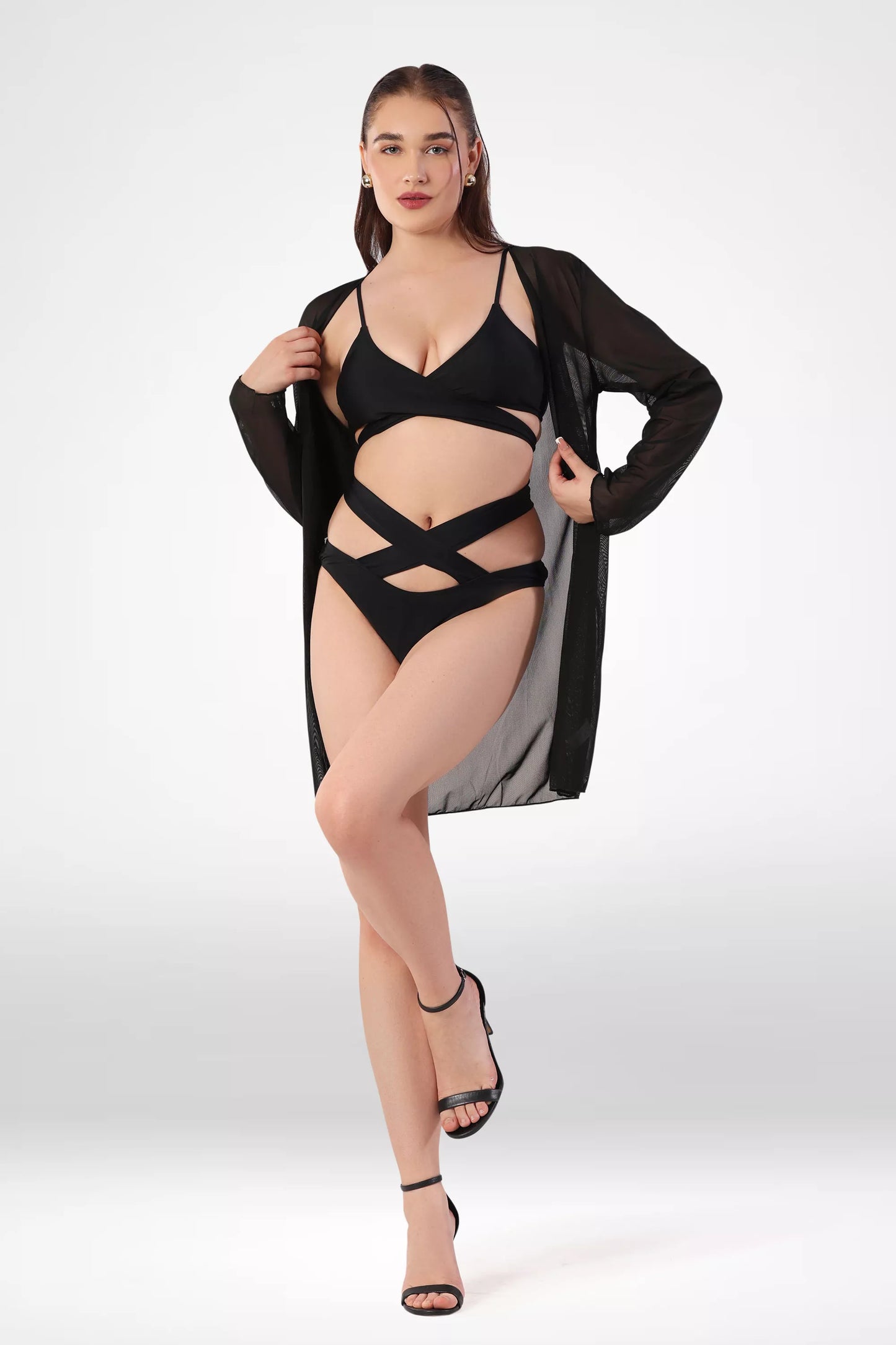 Resortire Black Icon Swim Couture
