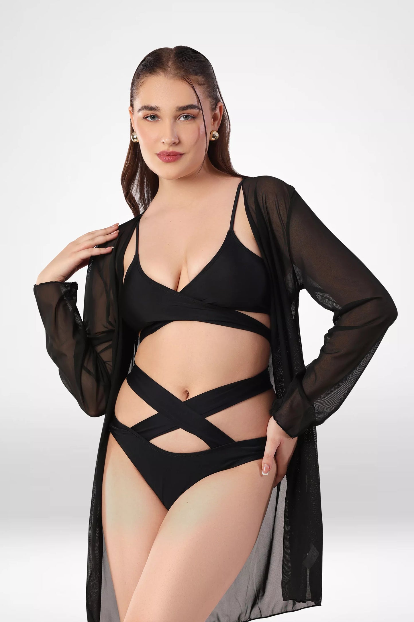 Resortire Black Icon Swim Couture