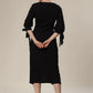 Pearl Embrace Black Dress