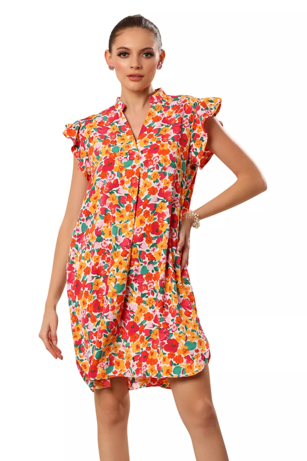 Ruly Radiance Floral Chic Dress