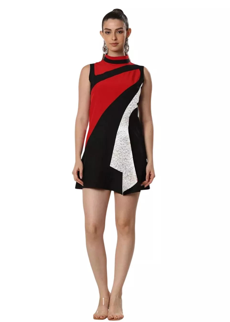 Scarlet & Shadow Luxe Mini Dress