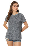 Sleek Sports Gray Top