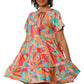 Tassel Tango Multicolor Glam Dress