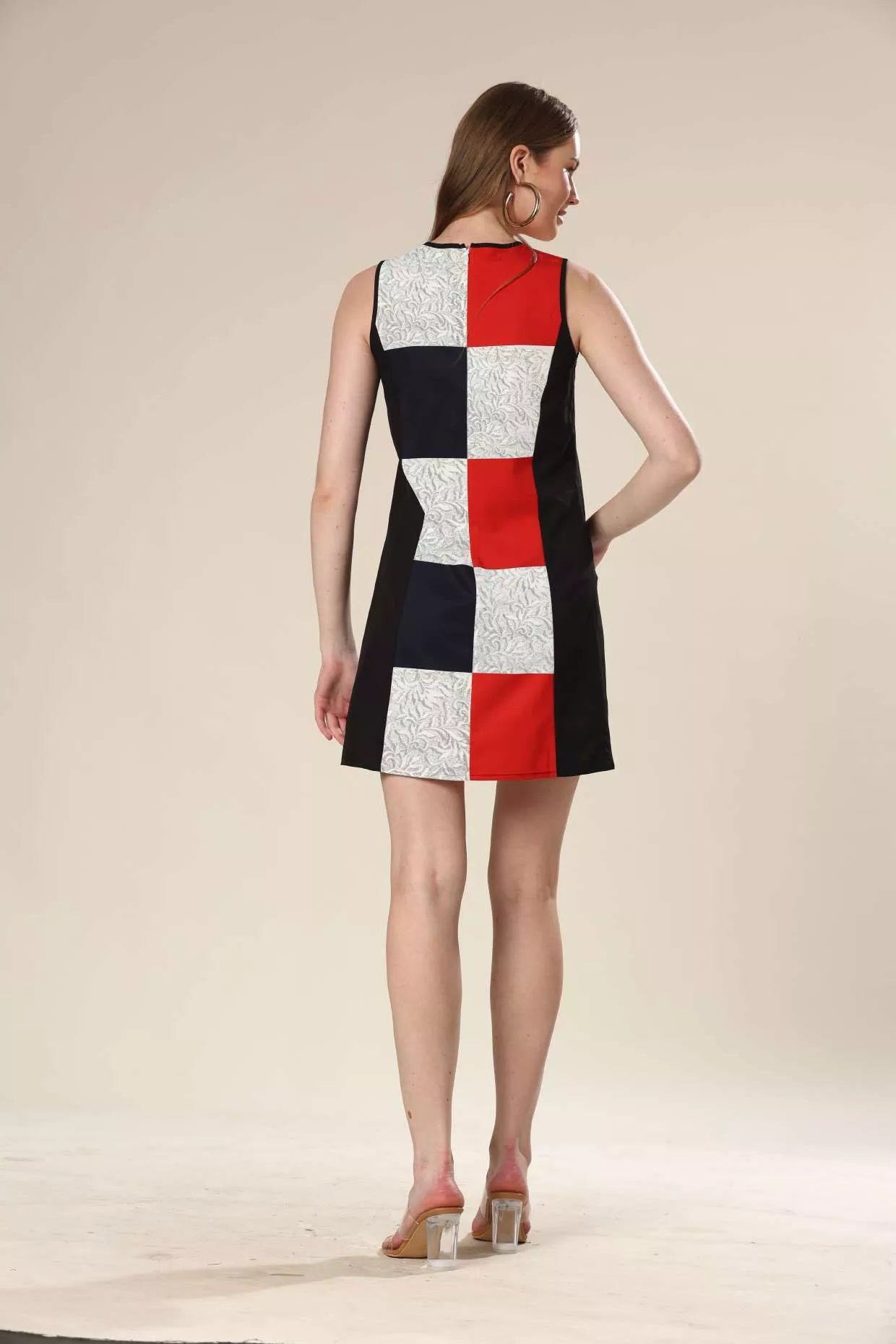 The Parisian Block Mini Dress