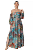 Vacay Vibes Front Slit Dress